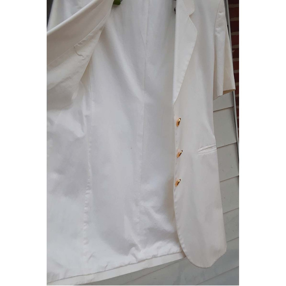 RARE Escada short sleeve cotton long blazer 6-8/36 - Picture 7 of 15